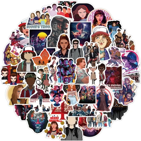 52 Stranger Things Stickers - Picture 4 of 6